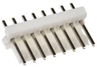640456-8 TE Connectivity MTA-100 Series Straight Through Hole Pin Header, 8 Contact(s), 2.54 mm Pitch, 1 Row, Unshrouded