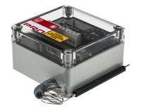 665-7551 RS PRO Trace Heating Thermostat 75mm x 125mm x 125mm, 0 → +90 °C