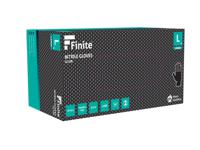 gl1005 Polyco Healthline Finite Black Black Powder-Free Nitrile Disposable Gloves, Size 10, XL, 100 per Pack