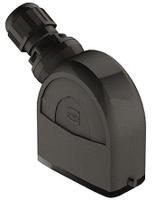 19461100546 HARTING Han Eco Heavy Duty Power Connector Hood, M25 Thread, Right Angle Han Range