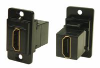 235-4747 RS PRO Type A 2 Way Female to Female HDMI Connector