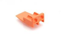 awp-2s Amphenol Industrial, ATP Male 2 Way Wedgelock for use with ATM Series Connectors