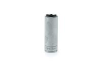 m140613-c Teng Tools 1/4 in Drive 13mm Deep Socket, 6 point, 49.5 mm Overall Length