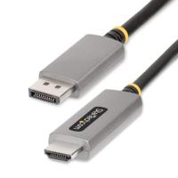 133displayporthdmi21 StarTech.com DisplayPort to HDMI Adapter Cable, 2m Length - 4K @ 144 Hz Maximum Resolution