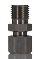 262-3241 RS PRO 1/8 BSPP Compression Fitting for Use with Thermocouple or PRT Probe, 1.5mm Probe