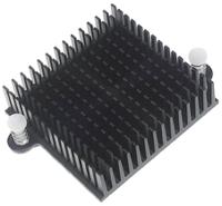 750-0875 RS PRO Heatsink, 7K/W, 49 x 49 x 20mm, Adhesive Foil