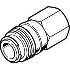 kd3-14-i Festo Brass Female Pneumatic Quick Connect Coupling, G 1/4 Female Threaded