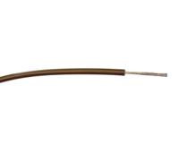 196-4312 RS PRO Brown 0.75mm² Hook Up Wire, 18 AWG, 24/0.2 mm, 100m, PVC Insulation