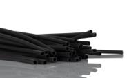 f221364-bk059 Alpha Wire Heat Shrink Tubing, Black 1.1mm Sleeve Dia. x 152mm Length 2:1 Ratio, FIT Shrink Tubing Series