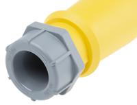 551 MENNEKES, AM-TOP IP67 Yellow Cable Mount 3P Industrial Power Socket, Rated At 32A, 110 V