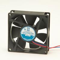 175-9811 RS PRO Axial Fan, 12 V dc, DC Operation, 68m³/h, 1.8W, 180mA Max, IP55, 80 x 80 x 25mm