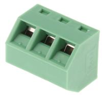 1869224 Phoenix Contact SMKDSN 1.5/3-5.08 Series PCB Terminal Block, 3-Contact, 5mm Pitch, Through Hole Mount, 1-Row, Screw