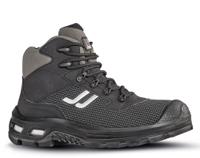 jalnora-jy252-44 Jallatte JALNORA JY252 Black, Grey ESD Safe Aluminium Toe CappedMen's Safety Boots, UK 10, EU 44
