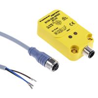 bi15u-q20-ap6x2-h1141 Turck Inductive Block Proximity Sensor, M12, 15 mm Detection, PNP NO, 10 → 30 V dc