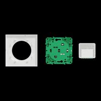 s520192k Schneider Electric Emergency Light Test Switch for use with Wireless and Batteryless Switch