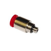c022a0405 Norgren Pneufit C Series Straight Fitting, M5 Male to Push In 4 mm, Threaded-to-Tube Connection Style, C022A