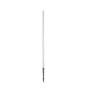 2977q Vikan Grey Chromium Plated Brass, Fibreglass, Polypropylene Telescopic Mop Handle, 1.88m