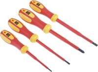 125-3092 RS PRO G99-401 Phillips; Slotted Insulated Screwdriver Set, 4-Piece