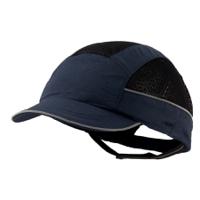 airc02v05str SURFLEX Navy Blue Standard Peak Bump Cap, PPE Protective Material