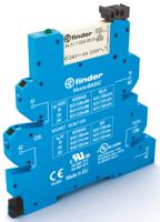 390182300060 Finder 39 Series Interface Relay, DIN Rail Mount, 230V ac Coil, SPDT, 1-Pole, 6A Load