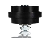 3842218940 Bosch Rexroth M8 Thread Vestamid Wheel, 10mm Groove