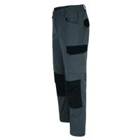 22mtr2101an-42 Herock 22MTR2101 Unisex's Anthracite 2% Elastane (Canvas), 98% Cotton, Size 42 Waist Size 42 in W
