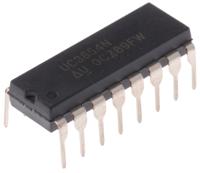 uc3854n Texas Instruments UC3854N, Power Factor Pre-Regulator Circuit, 118 kHz, 35 V 16-Pin, PDIP