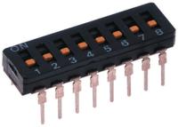a6t-6104 Omron 6 Way Through Hole DIP Switch 6P