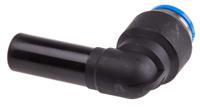 qsl-12h-10 Festo QSL Series Elbow Tube-toTube Adaptor, Push In 12 mm to Push In 10 mm, Tube-to-Tube Connection Style, 153064