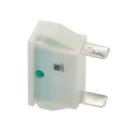 c0430fqnbb Arcolectric (Bulgin) Ltd 0430 Series Green Neon Panel Mount Indicator, 250V, 28.2 x 11.5mm Mounting Hole Size, Solder