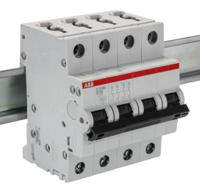 2cds274001r0165-s204m-b16 ABB System Pro M Compact S200M MCB, 4P, 16A Curve B, 400V AC, 15 kA Breaking Capacity