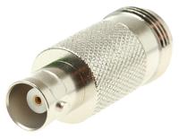 j01008a0088 Telegartner Straight RF Adapter BNC Socket to N Socket