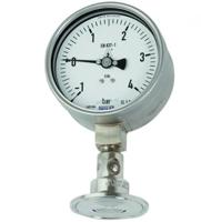 14200334 WIKA DN 38.1 Analogue Pressure Gauge 10bar Bottom Entry 100mm Outside Diameter