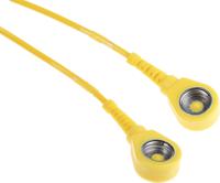 287-7385 RS PRO ESD Grounding Wrist Strap & Cord Set With 10 mm Socket, 10 mm Stud