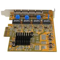 st1000spex43 StarTech.com 4 Port PCIe RJ45 Network Card, 10/100/1000Mbit/s