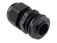 ngm16-blk HellermannTyton NGM Series Black Nylon Cable Gland, M16 Thread, 5mm min., 10mm max., IP68