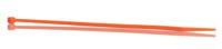 404-550 RS PRO Cable Tie, 203mm x 3.6 mm, Orange Nylon, Pk-100