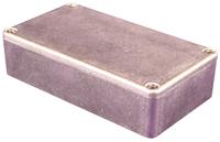 1550b Hammond 1550 Series Natural Die Cast Aluminium Enclosure, IP54, Natural Lid, 115 x 64 x 30mm