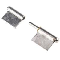 726-4138 RS PRO Stainless Steel Flag Hinge with a Lift-off Pin, Weld-on Fixing, 61.5mm x 40mm x 1.5mm