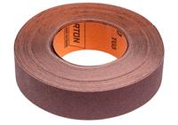 63642531812 Norton P120 Grit Fine Sandpaper Roll, 25m x 38mm