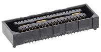 qse-020-01-l-d-a Samtec QSE Series Straight Surface Mount PCB Socket, 40-Contact, 2-Row, 0.8mm Pitch, Solder Termination