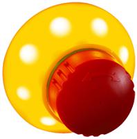 es21-at1130-5321158 SICK ES21 Series Illuminated Emergency Stop Push Button, IP54