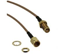 227-2086 RS PRO RS PRO Cable Assembly Series, 152 mm, RG316 Coaxial, Terminated 50 Ω