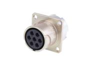 84021172 Souriau Sunbank by Eaton Circular Connector, 7 Contacts, Panel, Standard Connector, Socket, Female, IP65, 840 Series