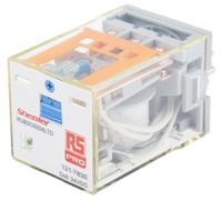 121-7835 RS PRO Plug In Power Relay, 24V dc Coil, 10A Switching Current, 3PDT