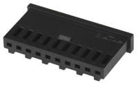 280362 TE Connectivity, AMPMODU MOD II Female Connector Housing, 2.54mm Pitch, 10 Way, 1 Row