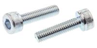 491-5209 RS PRO Bright Zinc Plated Steel Hex Socket Cap Screw, DIN 912, M3 x 12mm