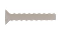 232-6921 RS PRO Slot M3 Countersunk Nylon Machine Screw DIN 963 x 20.0mm