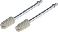 mhdtzk9-ra-pc-k MH Connectors MHDTZK-RA Series Zinc D Sub Backshell, 9 Way, Strain Relief