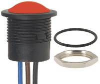 iar5f1900 APEM Push Button Switch, Panel Mount, 16.2mm Cutout, SPDT, 24V dc, IP67